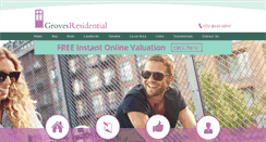 Desktop Screenshot of grovesresidential.com